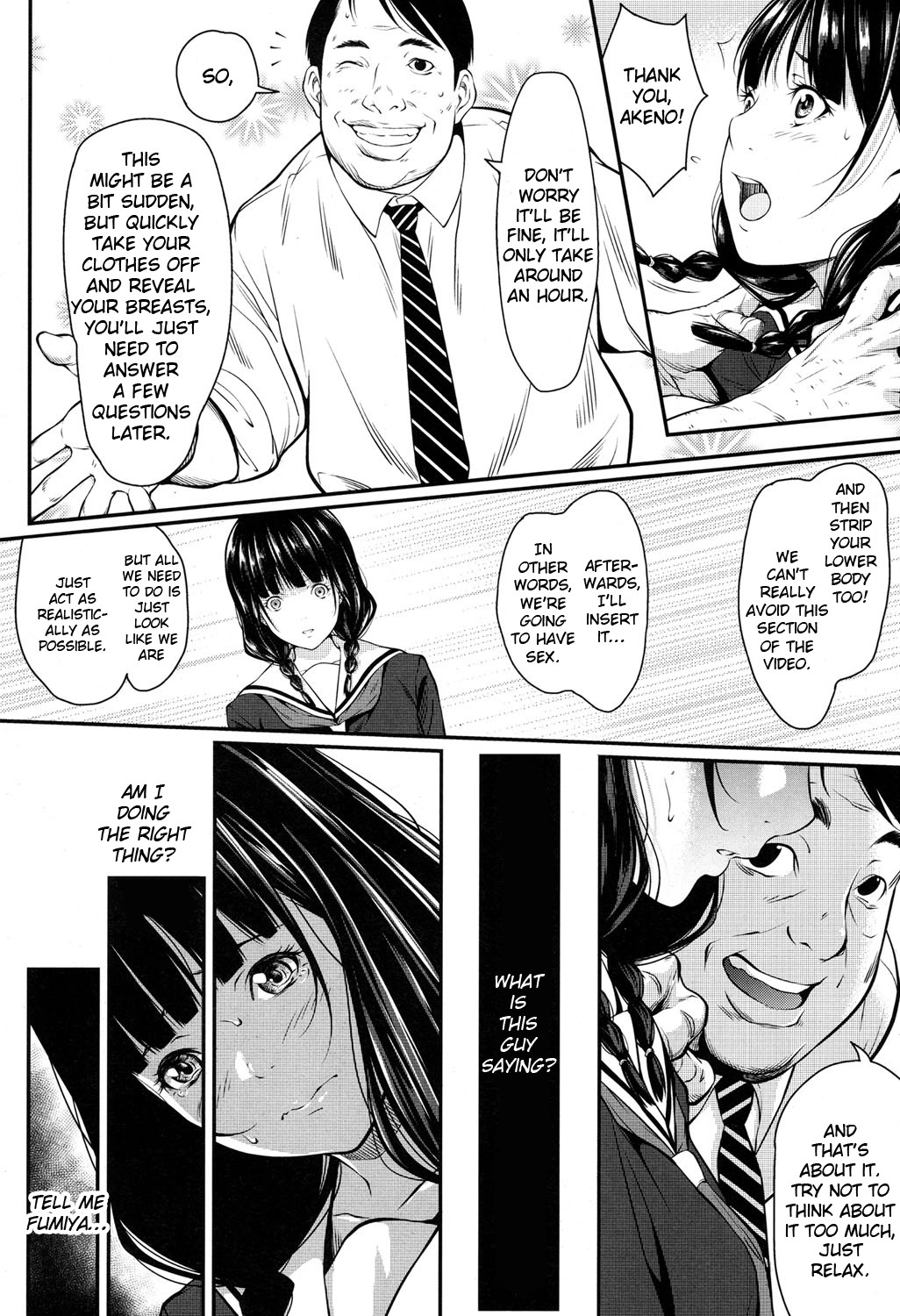 Hentai Manga Comic-Dark, and Cloudy...-Read-4